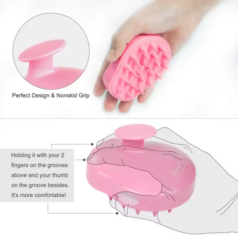 Hair Scalp Massager Shampoo Brush (4)