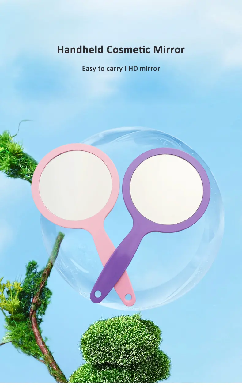 Handy Make Up Mirror Round (1)