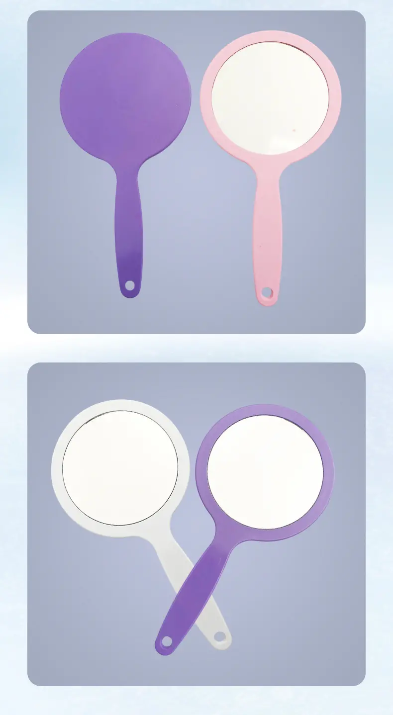 Handy Make Up Mirror Round (3)