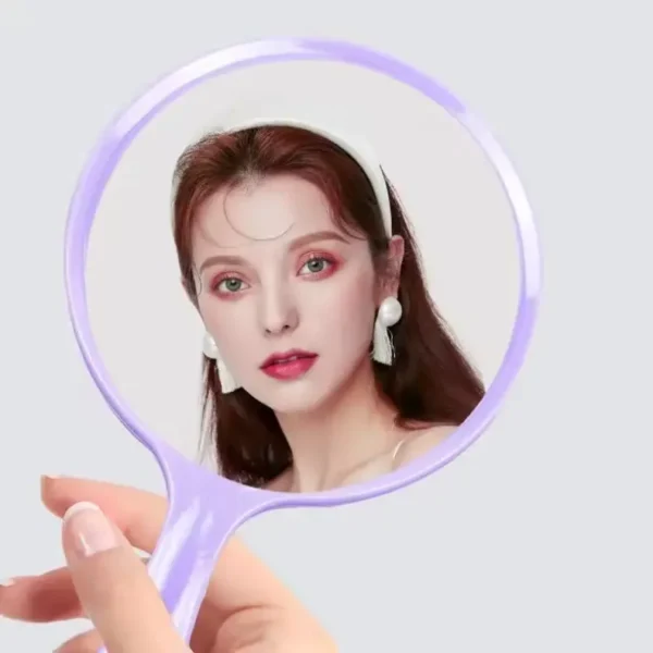 Handy Make Up Mirror Round (8)
