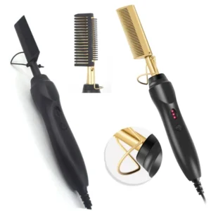 High Heat Ceramic Straightening Press Comb (1)