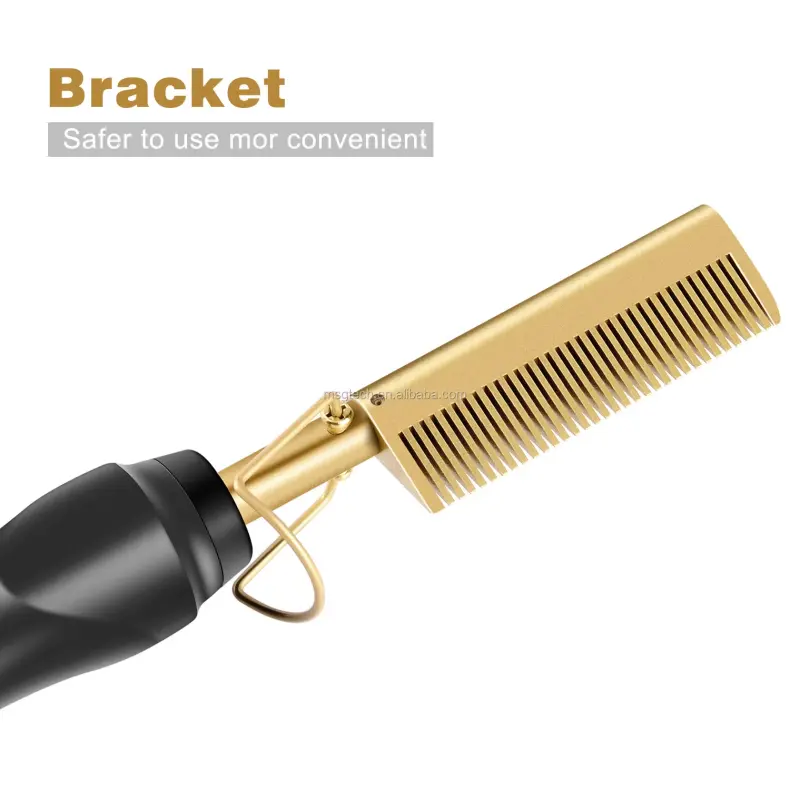 High Heat Ceramic Straightening Press Comb (4)