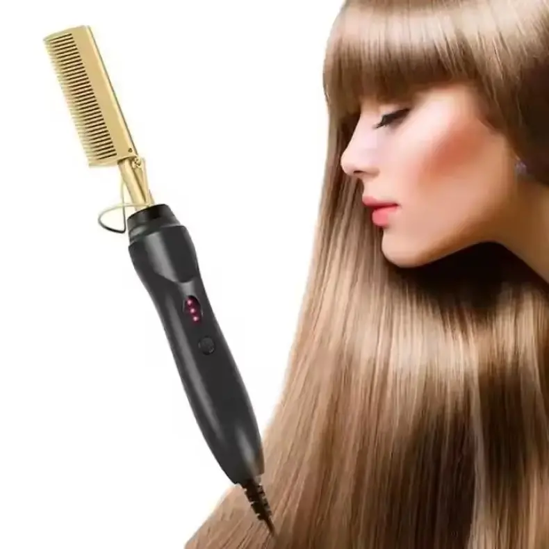 High Heat Ceramic Straightening Press Comb (5)