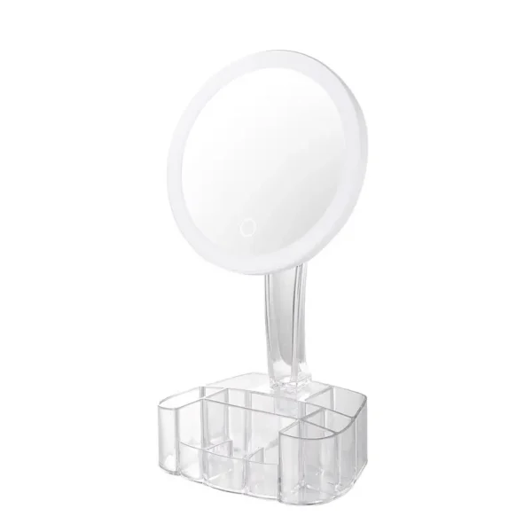 LED Vanity Mirror with Organzer Base (2)