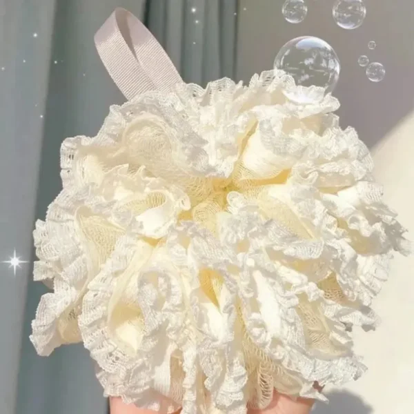 Lace bath ball (1)