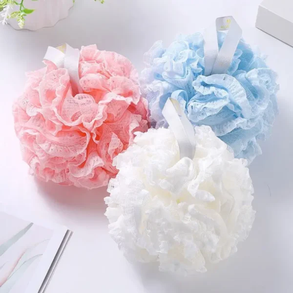 Lace bath ball (2)
