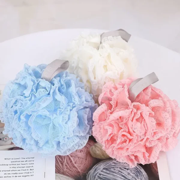 Lace bath ball (3)