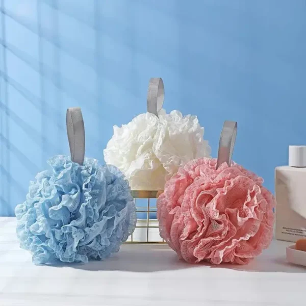 Lace bath ball (4)