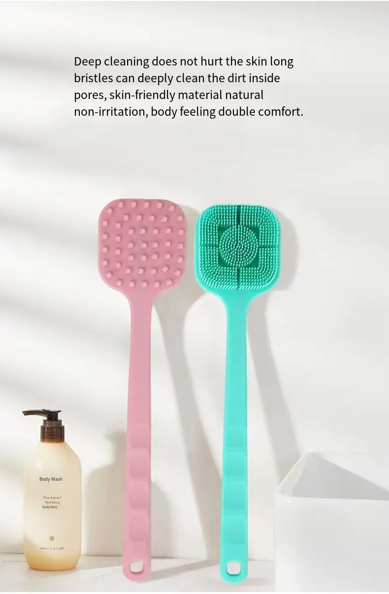 Long Handle Double Sided Body Brush (3)