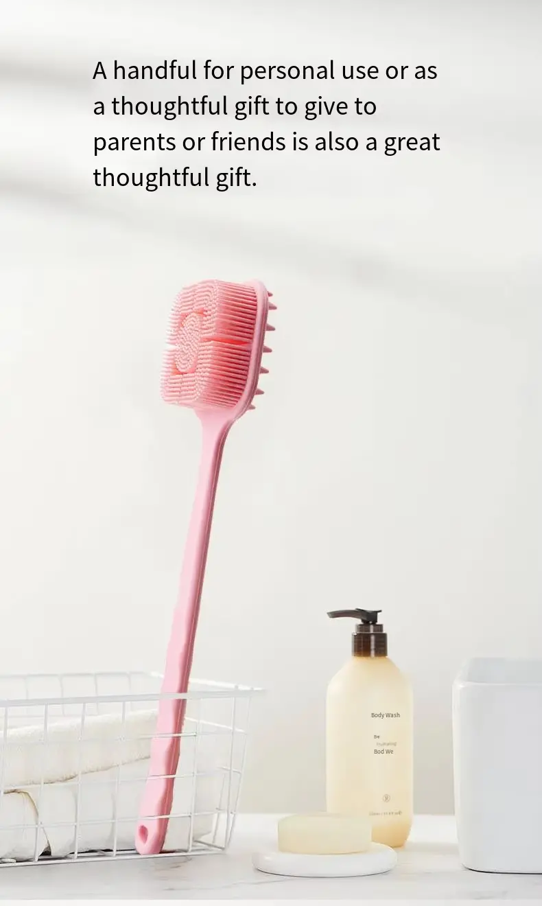 Long Handle Double Sided Body Brush (8)