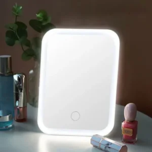 Make Up Mirror with Plastic Stand (1)