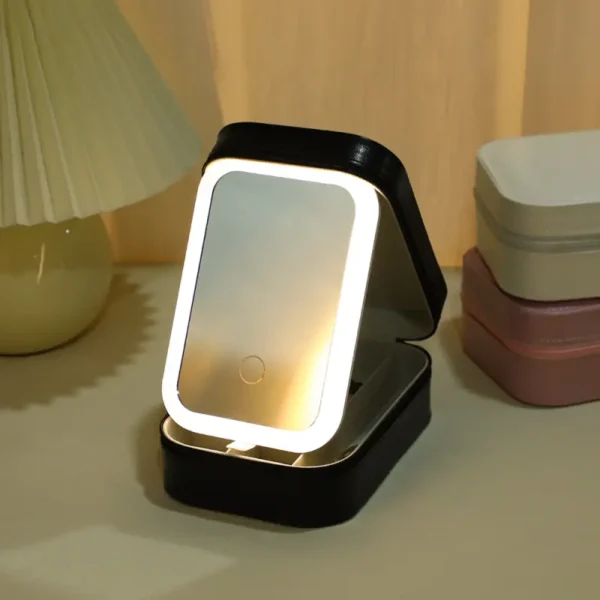Makeup Bag with Mirror(3)
