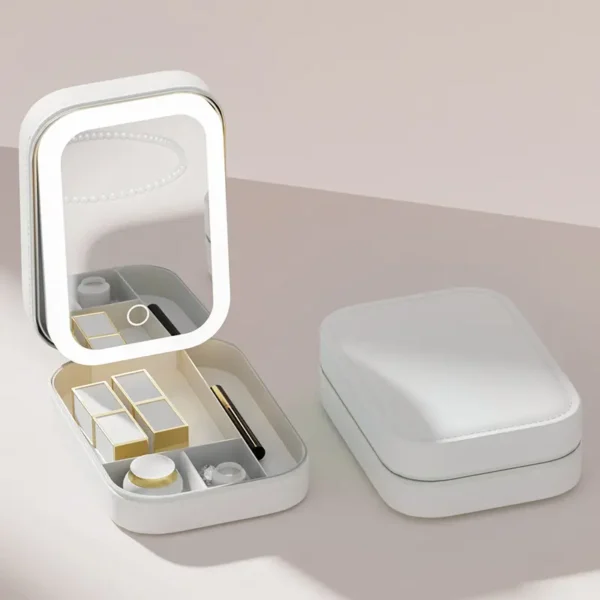 Makeup Bag with Mirror(4)