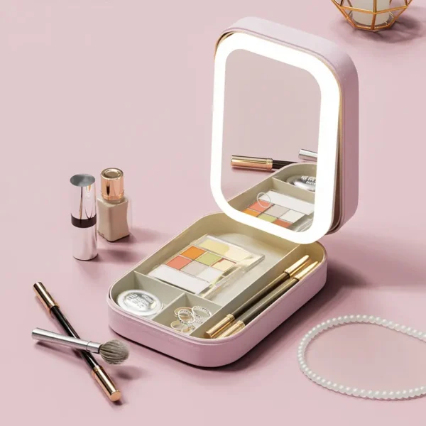 Makeup Bag with Mirror(5)