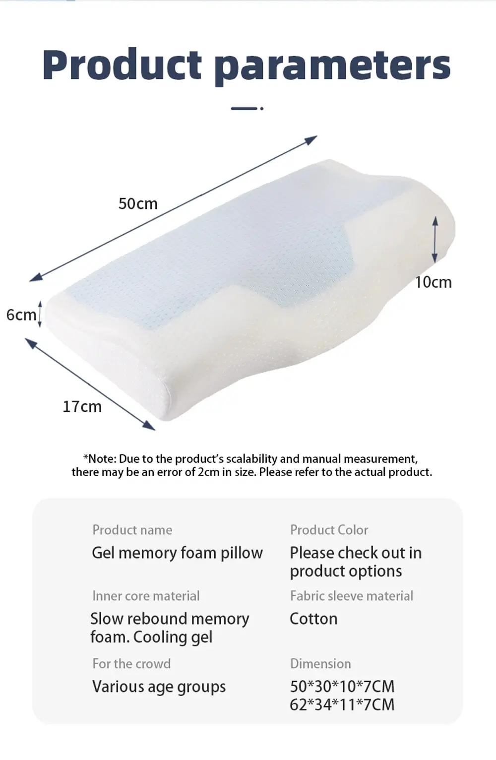 Memory foam Pillow (2)
