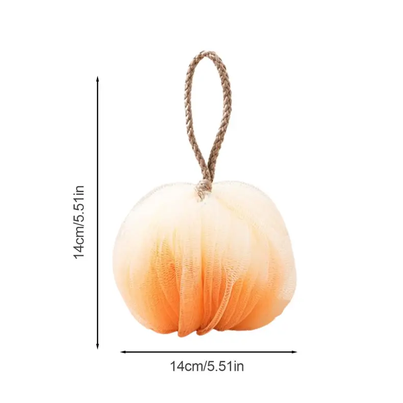Mesh Pouf Loofah Bath Sponge Ball (2)