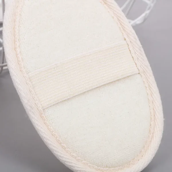 Natual Jute Sponge Pad Exfoliating Bath Brush(6)