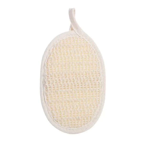 Natual Jute Sponge Pad Exfoliating Bath Brush(7)