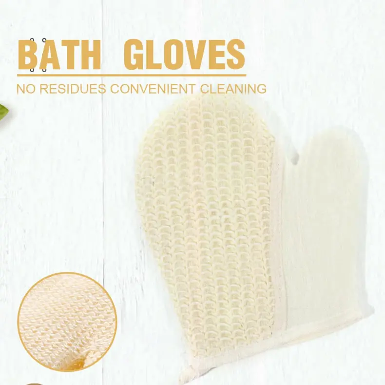 Natural Classic Exfoliating Bath Spa Scrub Glove (1)