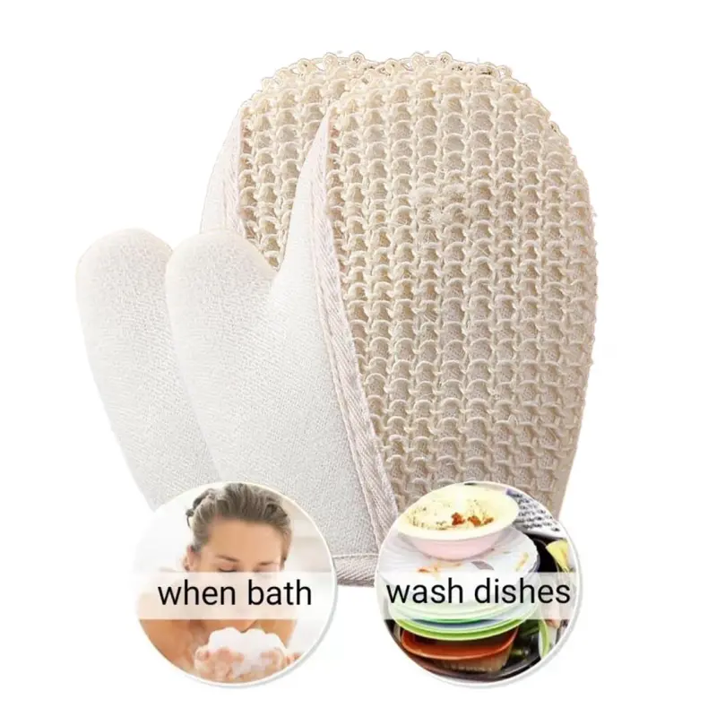 Natural Classic Exfoliating Bath Spa Scrub Glove (4)