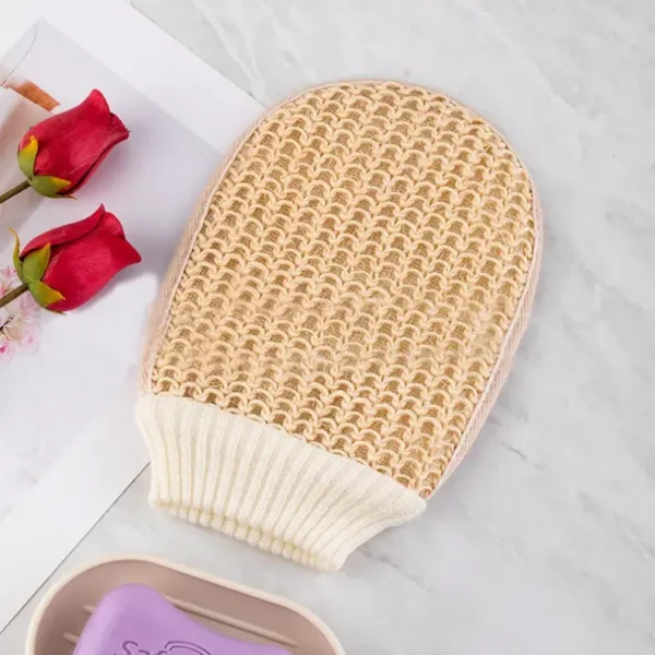Natural Exfoliating Sisal Bath Scrubber（5）