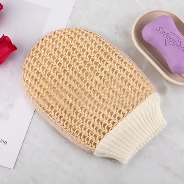 Natural Exfoliating Sisal Bath Scrubber（7）
