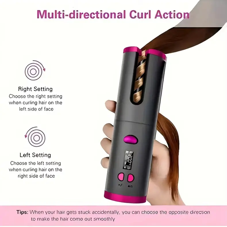 Portable Ceramic Hair Curler (3)