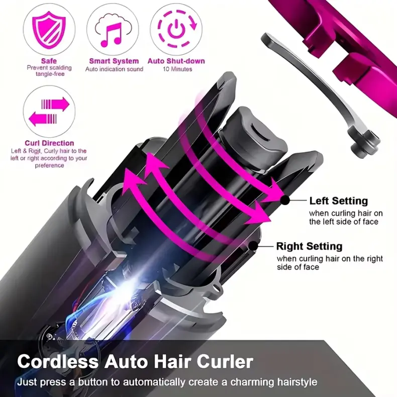 Portable Ceramic Hair Curler (5)