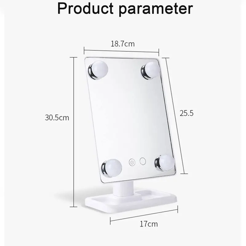 Portable LED Vanity Mirror (1)