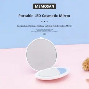 Portable Make Up Mirror regular & 2x (1)