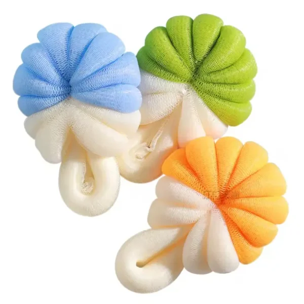 Pumpkin shaped Bath Loofah Sponge (1)