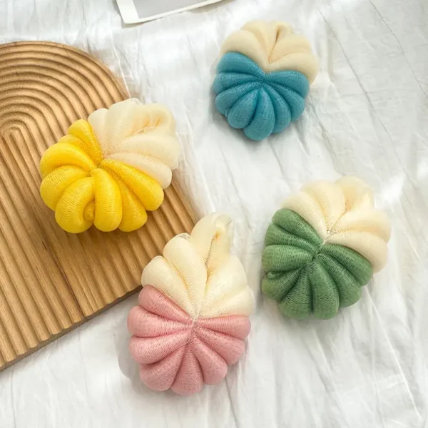 Pumpkin shaped Bath Loofah Sponge (7)