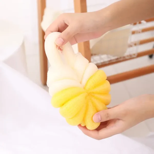 Pumpkin shaped Bath Loofah Sponge (9)