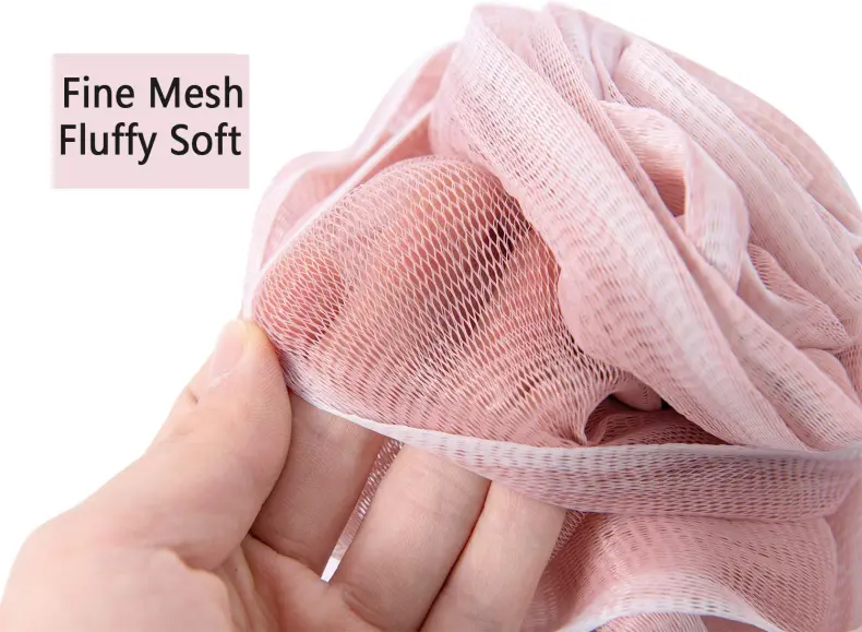 Rose Shape Flower Bath Scrubber (1)