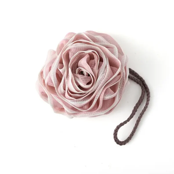 Rose Shape Flower Bath Scrubber (4)