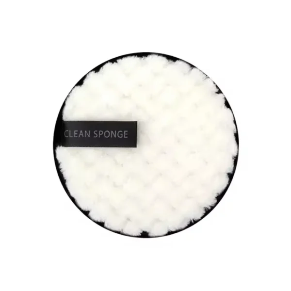Round Face Clean Sponge Towel (6)
