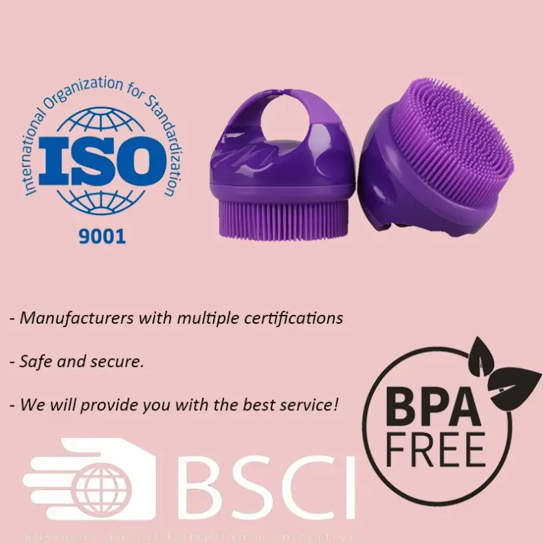 Silicone Bath Brush Body Massage Tools (1)