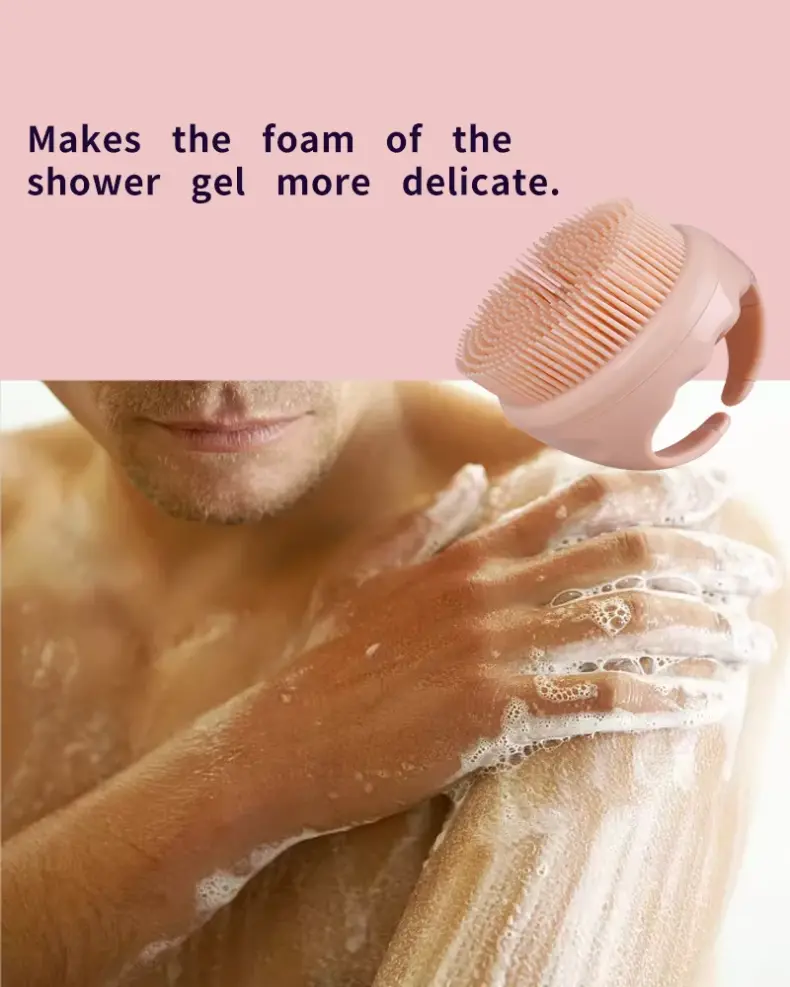 Silicone Bath Brush Body Massage Tools (3)