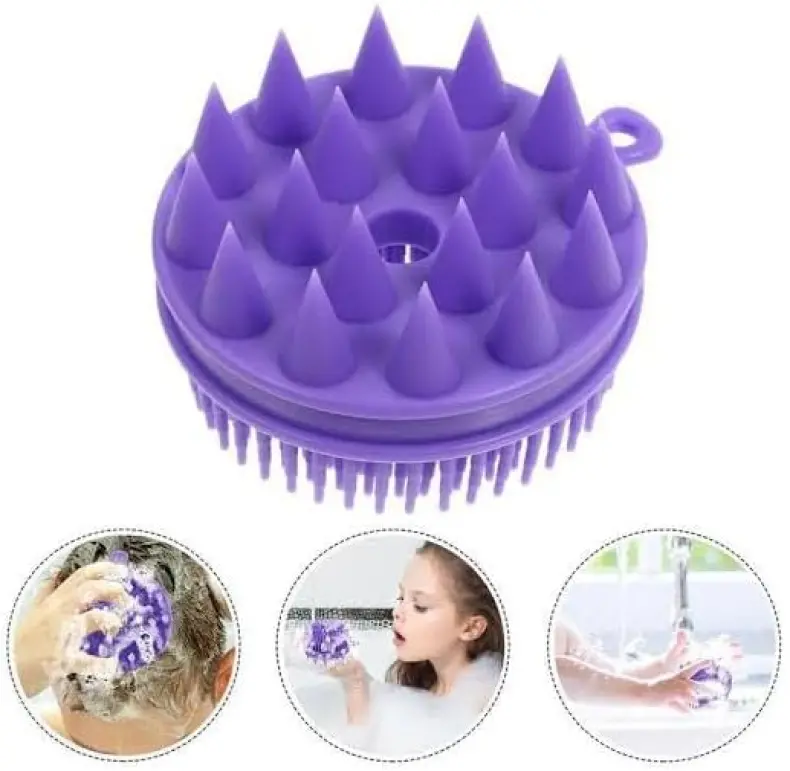 Silicone Bath and Shampoo Brush (4)