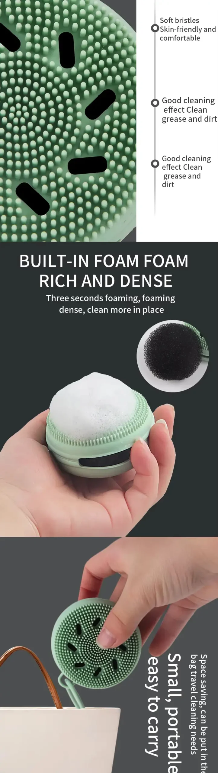 Silicone Beauty Facial Brush (3)