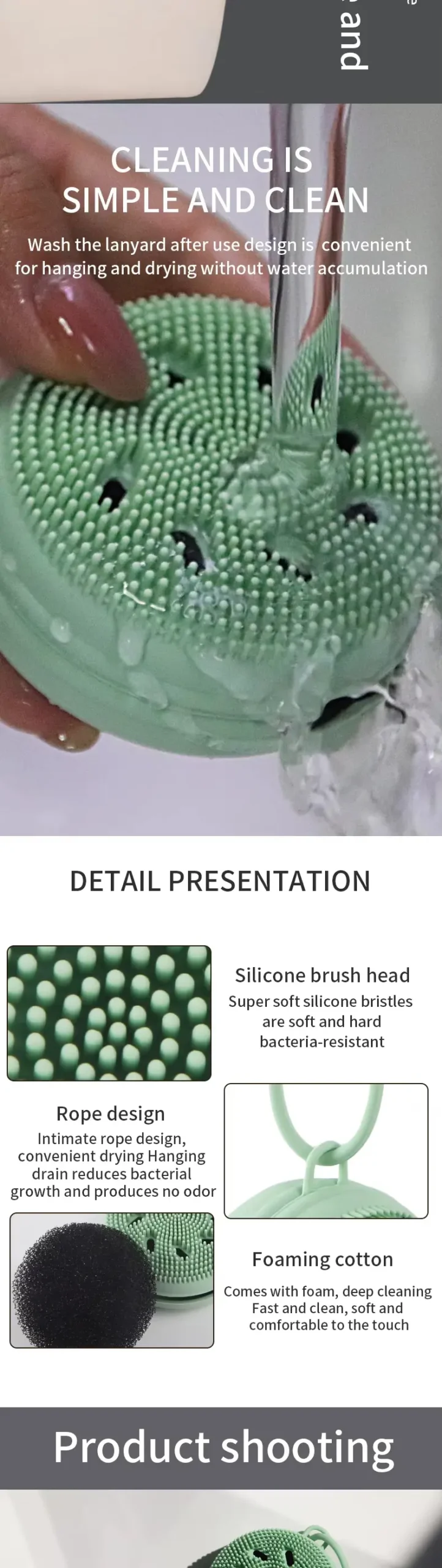 Silicone Beauty Facial Brush (4)