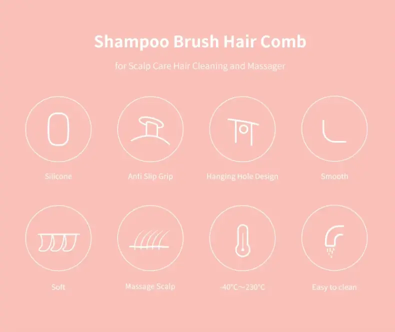 Silicone Hair Scalp Massage Brush (2)