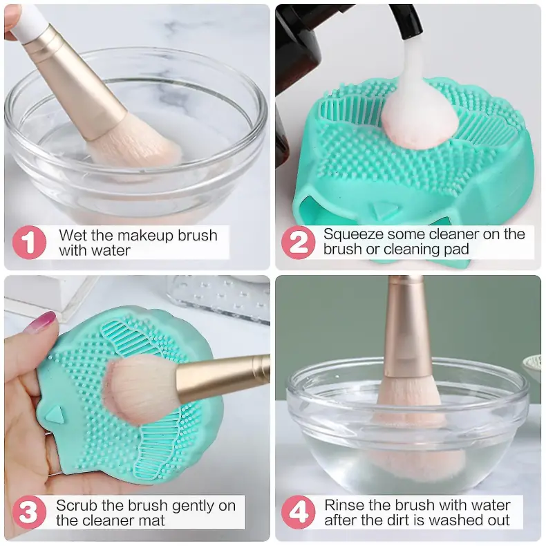 Silicone Shell Makeup Brush (4)