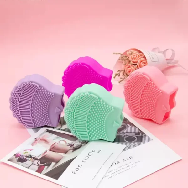 Silicone Shell Makeup Brush (4)