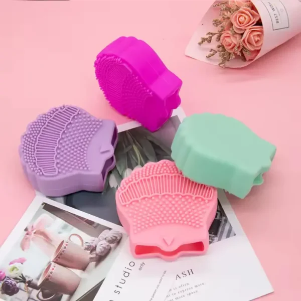 Silicone Shell Makeup Brush (6)