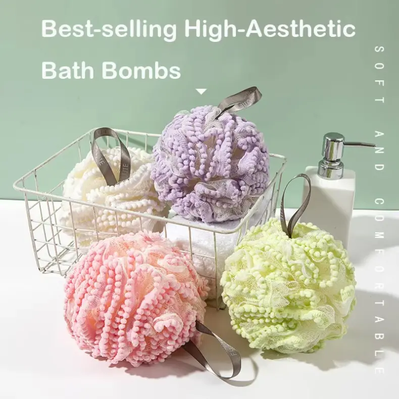 Soft Exfoliating Bath Ball (1)