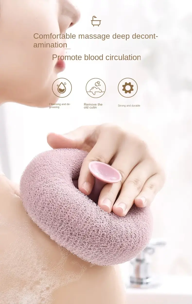 Suction Cup Sponge Body Scrubber (10)