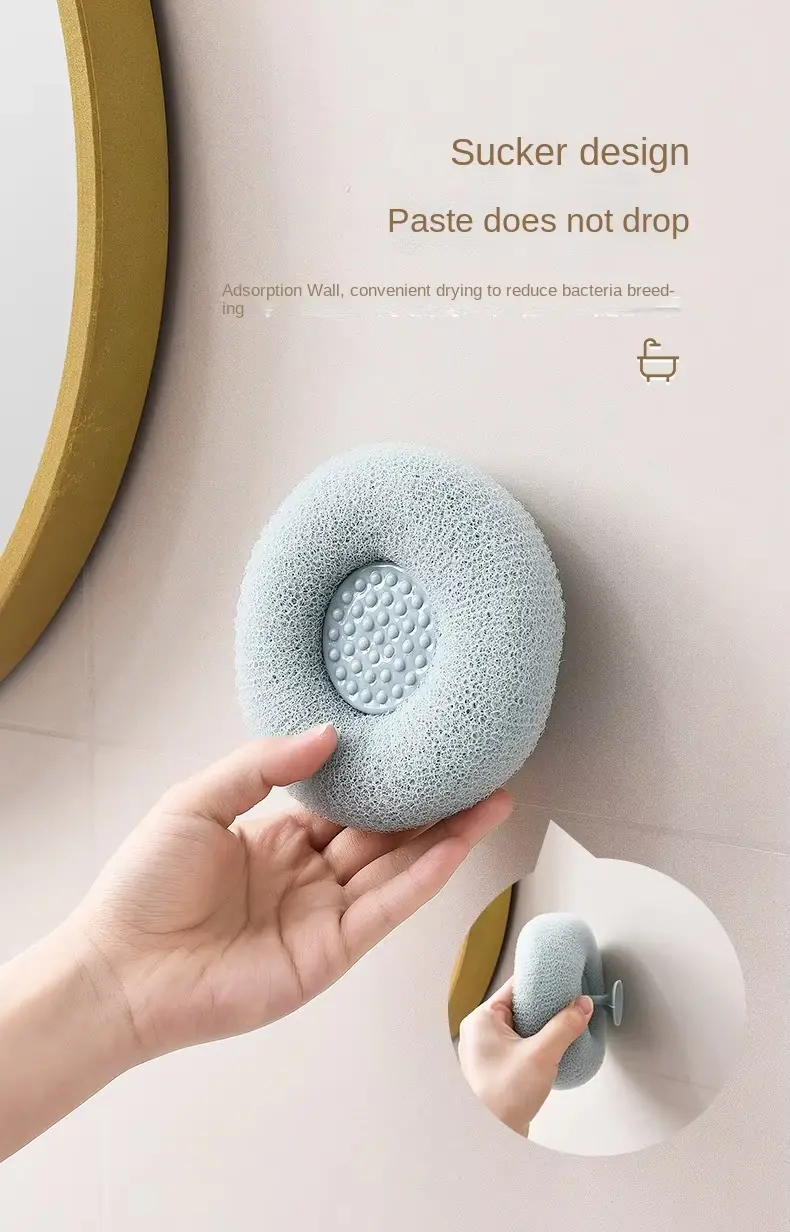 Suction Cup Sponge Body Scrubber (13)