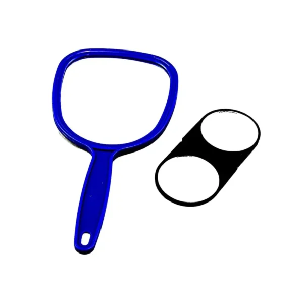 2 PC Hand Held Cosmetic Mirror Set（5）