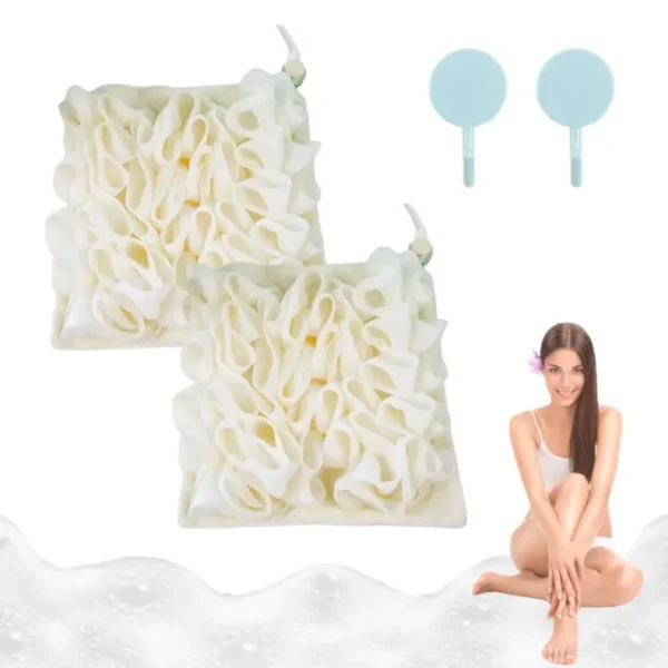 2 in 1 Bath Loofah Sponge (9)